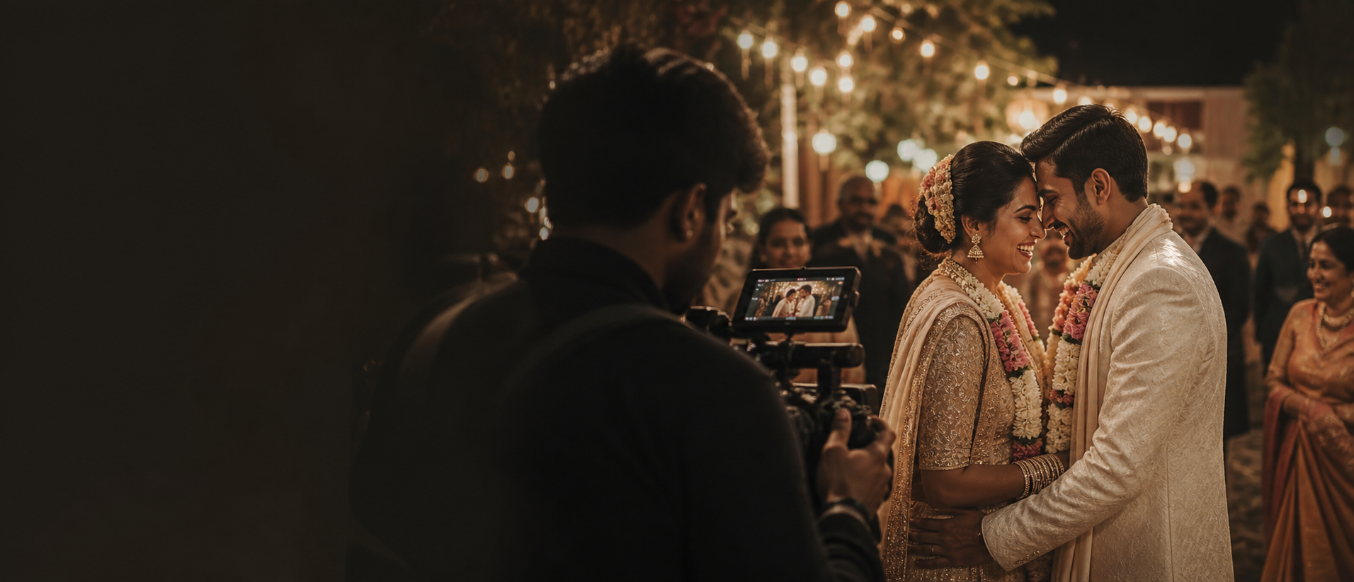 A Morning Star filmmaker recording an Indian wedding in Boisar